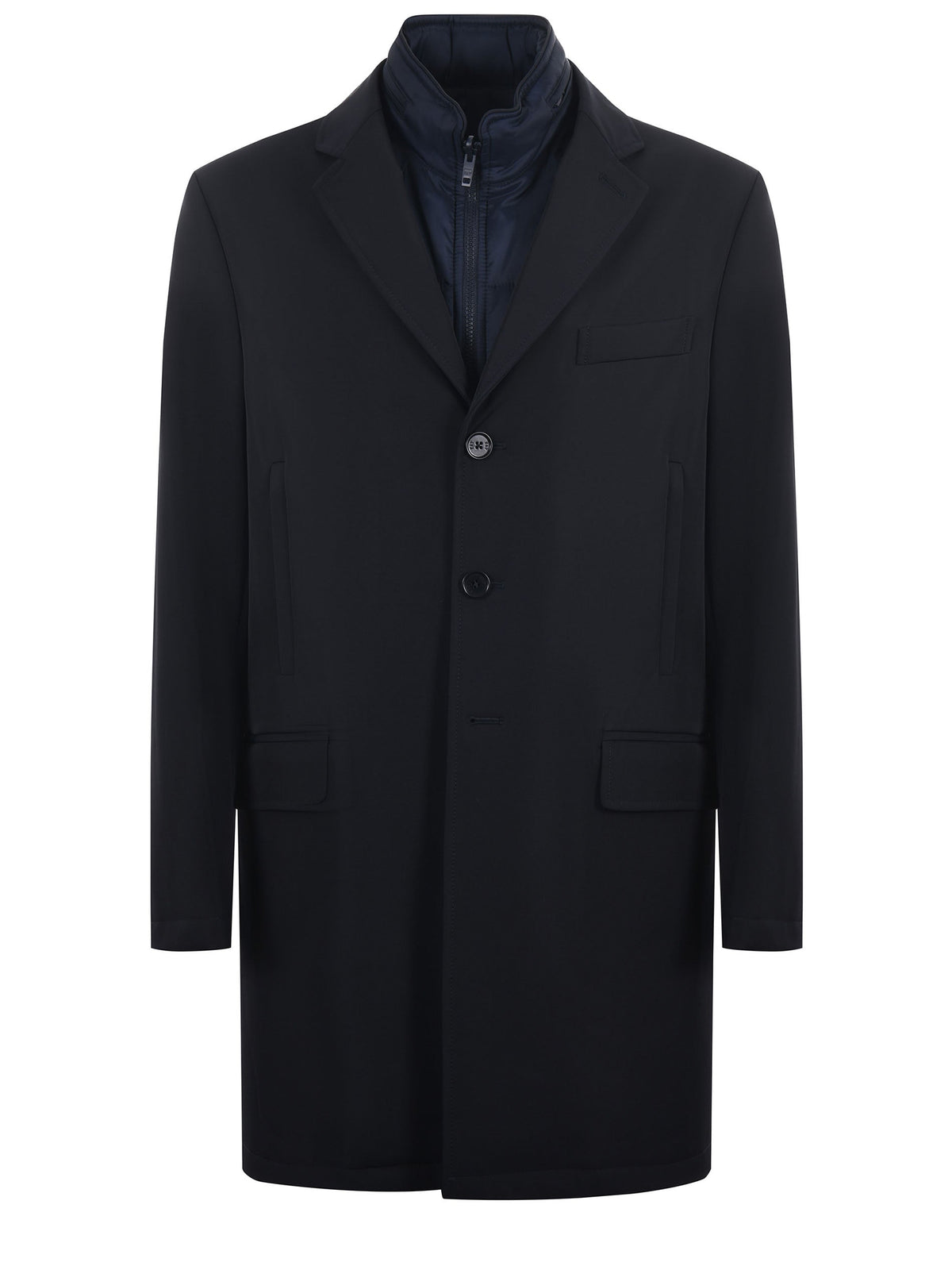 FAY Coats NAM5351168 STOAU807 Dark blue