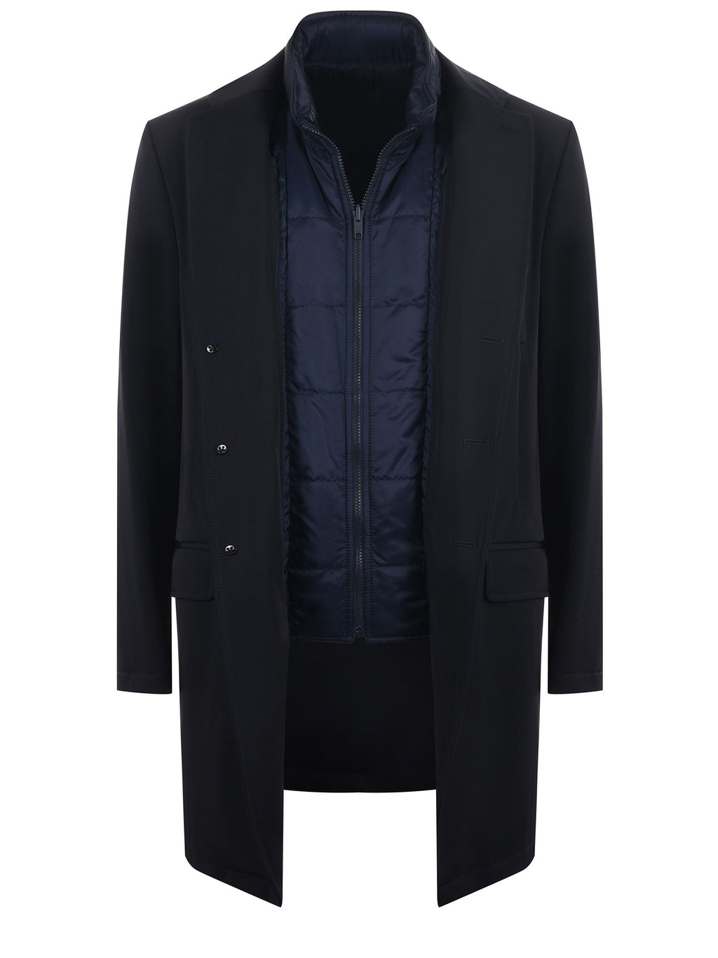 FAY Coats NAM5351168 STOAU807 Dark blue