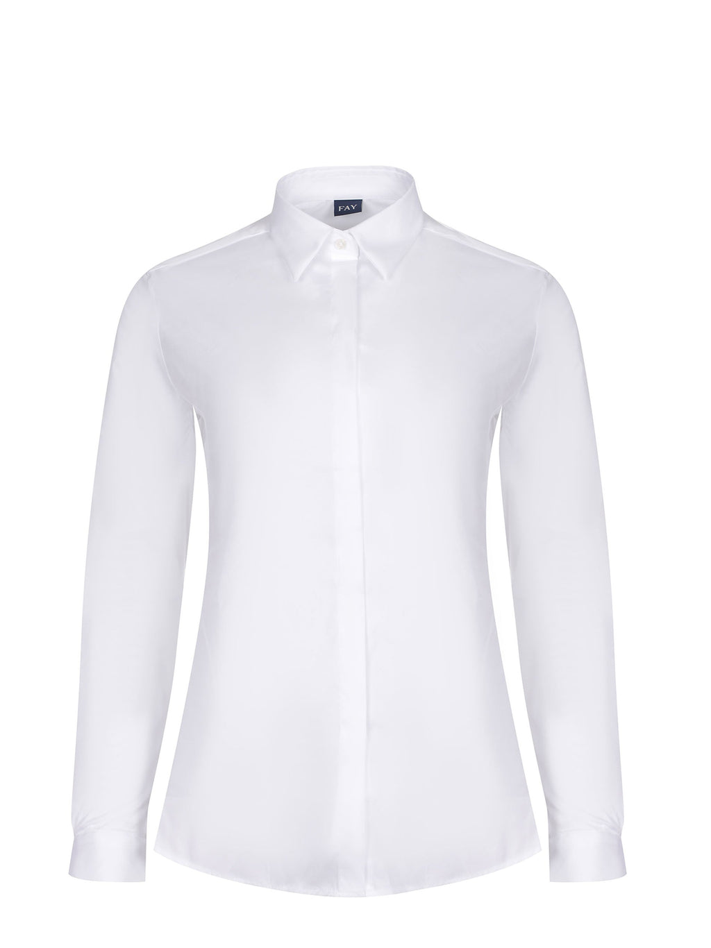 FAY Shirts NCWA151565S ORMB001 White