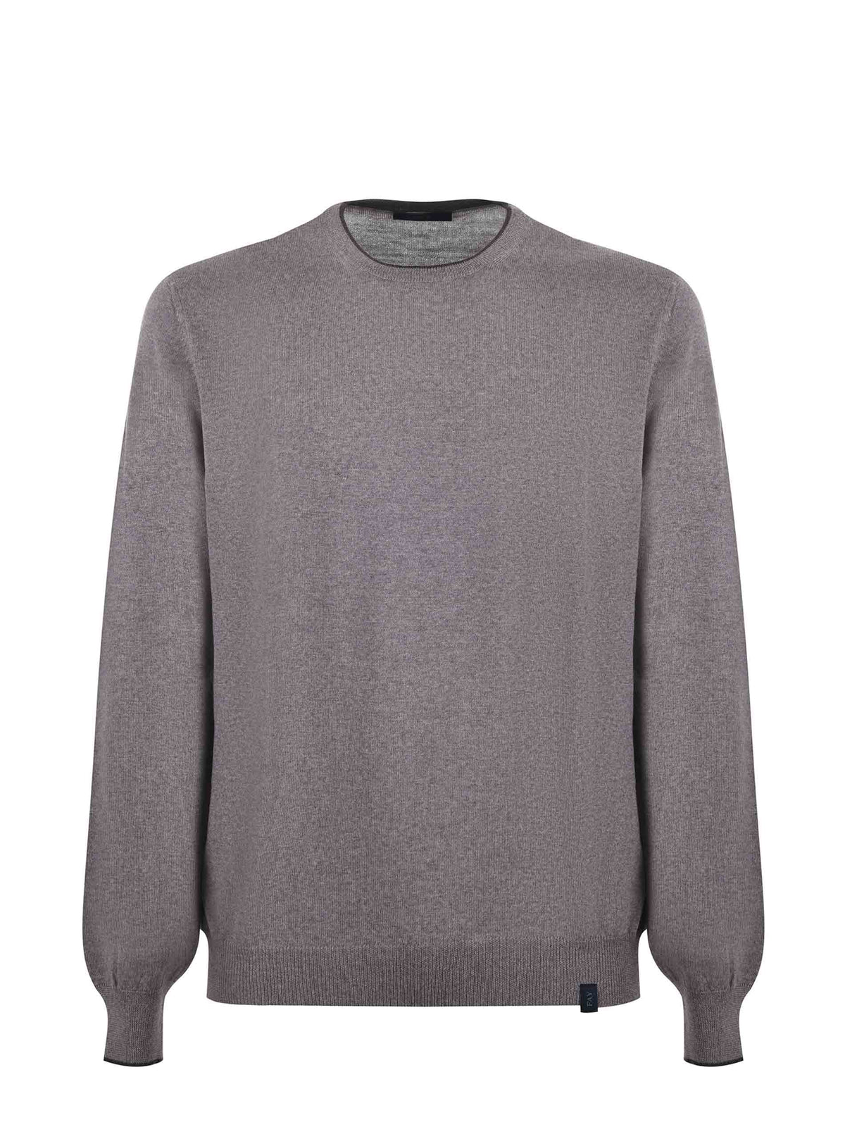 FAY Knitwear NMMC1512230 WJF013Q Dove Grey