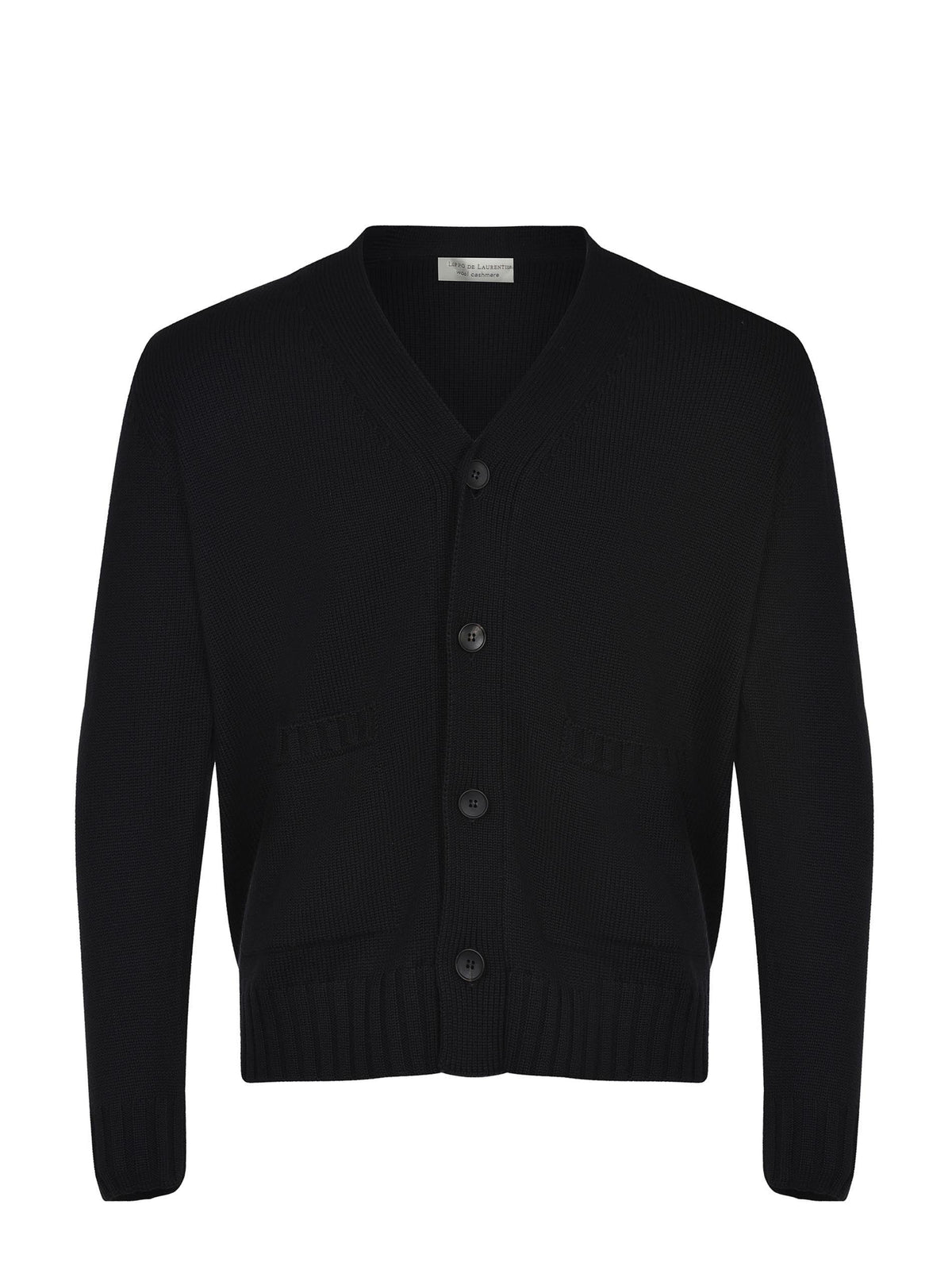 FILIPPO DE LAURENTIS Cardigan CB3MLT WM5R-990 Black