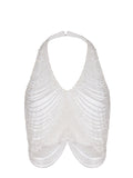 GIUSEPPE DI MORABITO Top TO376 05451-02 White