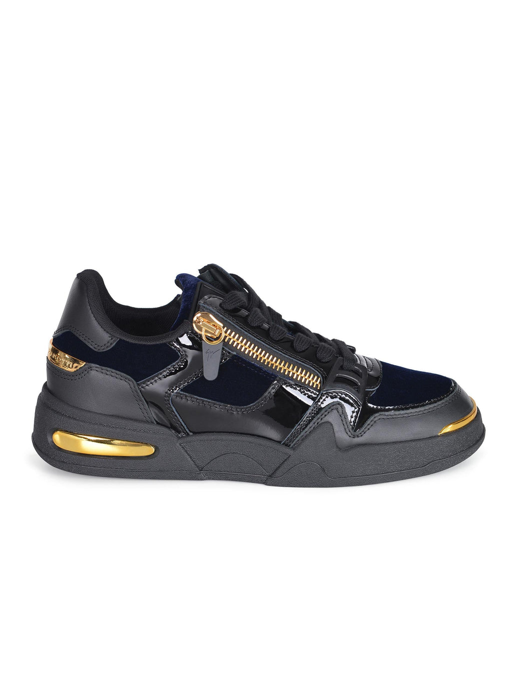 GIUSEPPE ZANOTTI Sneakers RU50026 001 Black/gold/navy