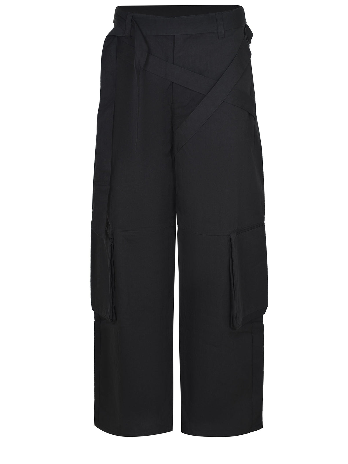 HELIOT EMIL Trousers W10-220 BLK01 Black