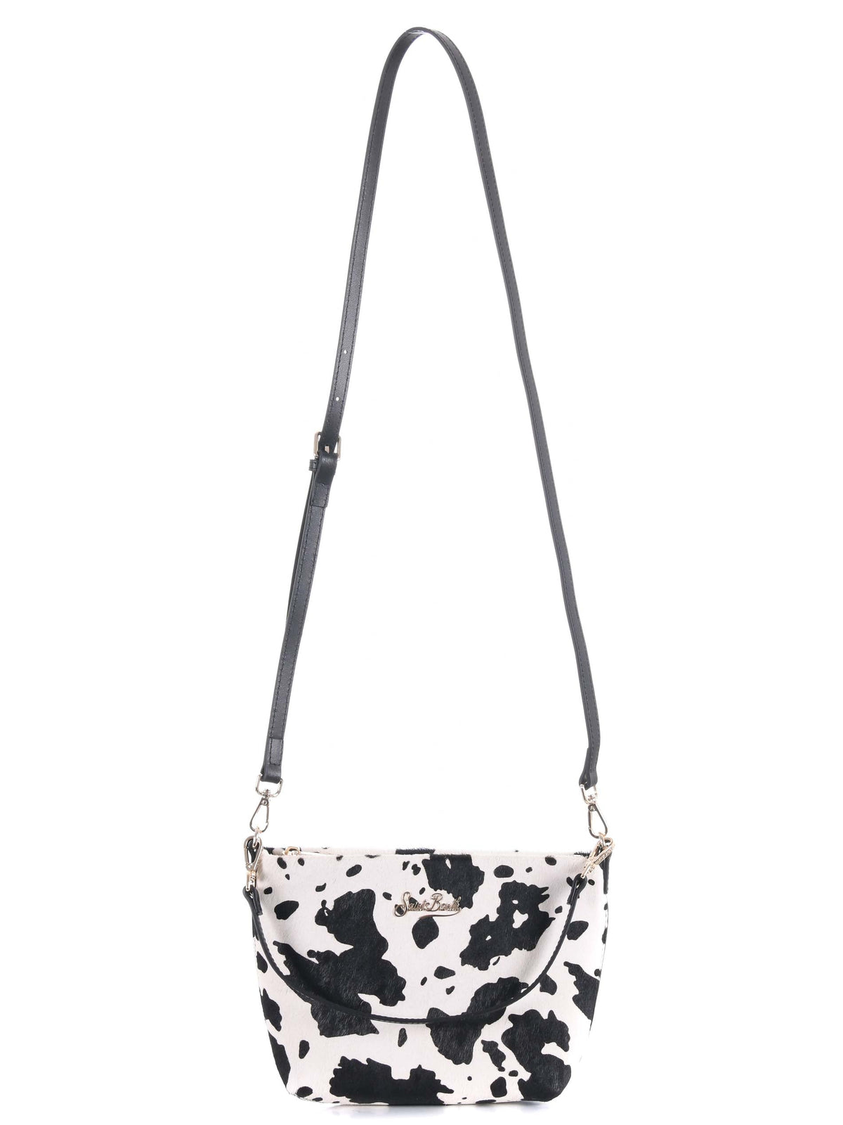 MC2 SAINT BARTH Aline Clutch Bag 509I White/Black