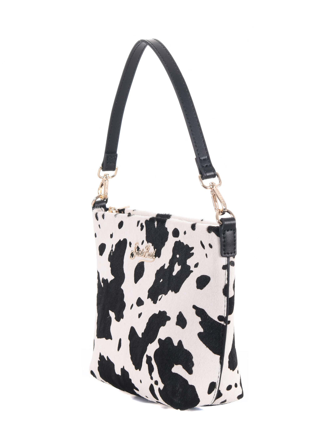 MC2 SAINT BARTH Aline Clutch Bag 509I White/Black