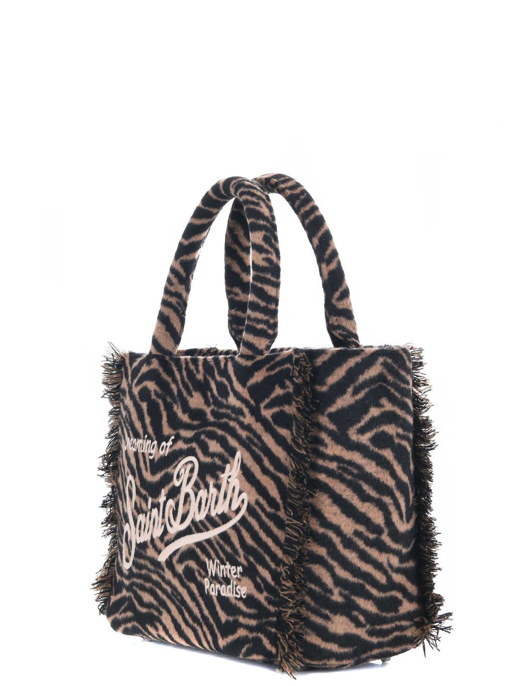 MC2 SAINT BARTH Bags COLETTE FELT 1322I Beige/Black