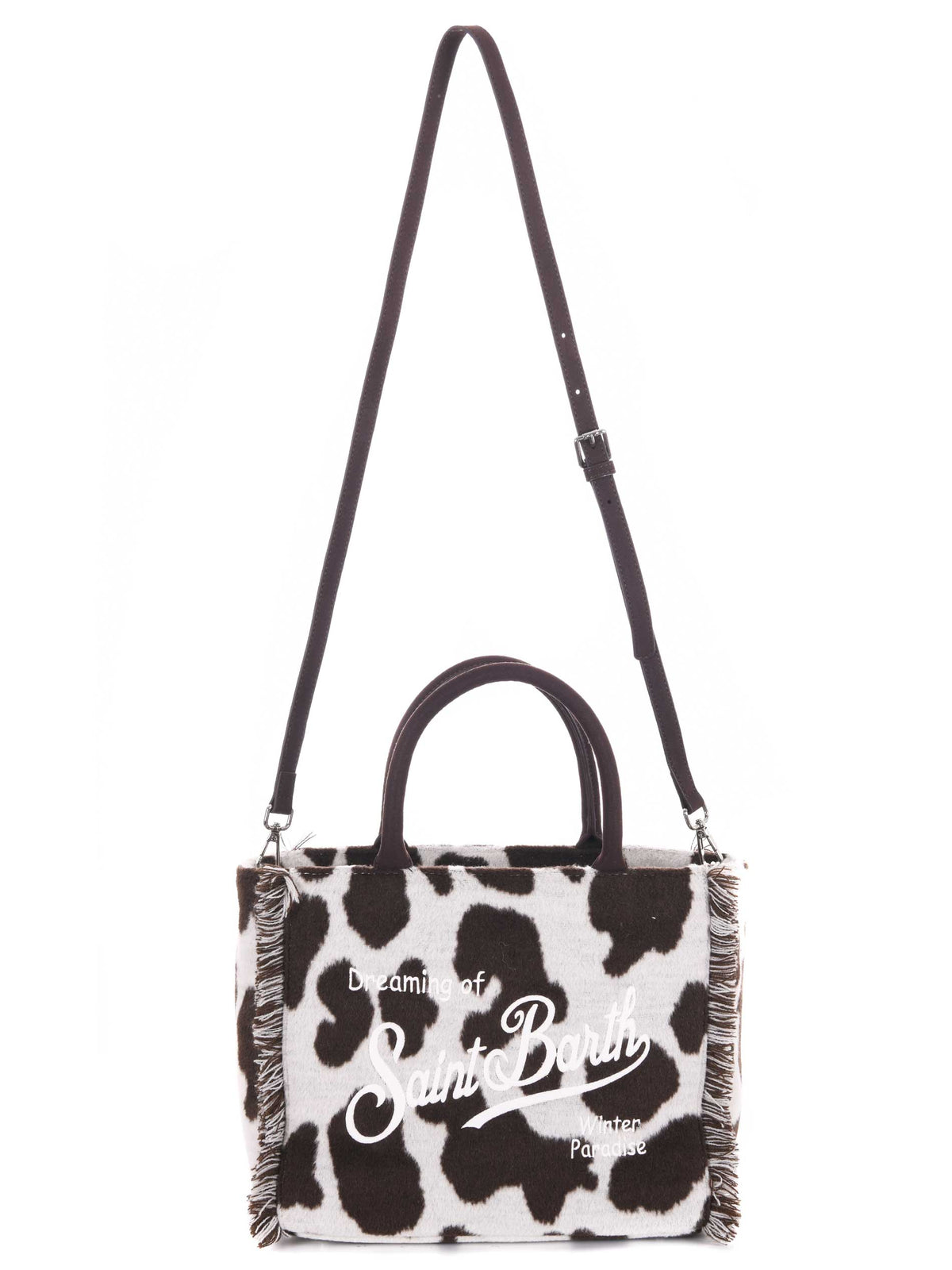 MC2 SAINT BARTH Bags COLETTE FELT 1434I Brown/white