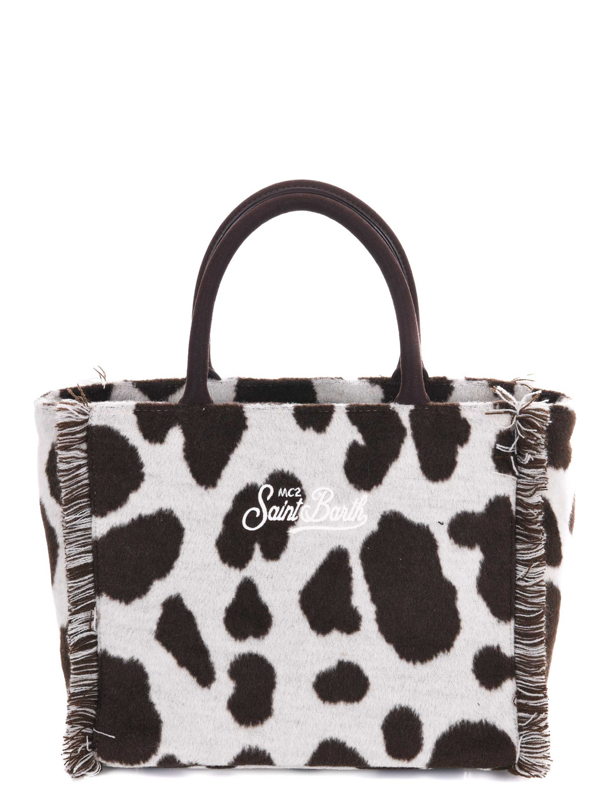 MC2 SAINT BARTH Bags COLETTE FELT 1434I Brown/white