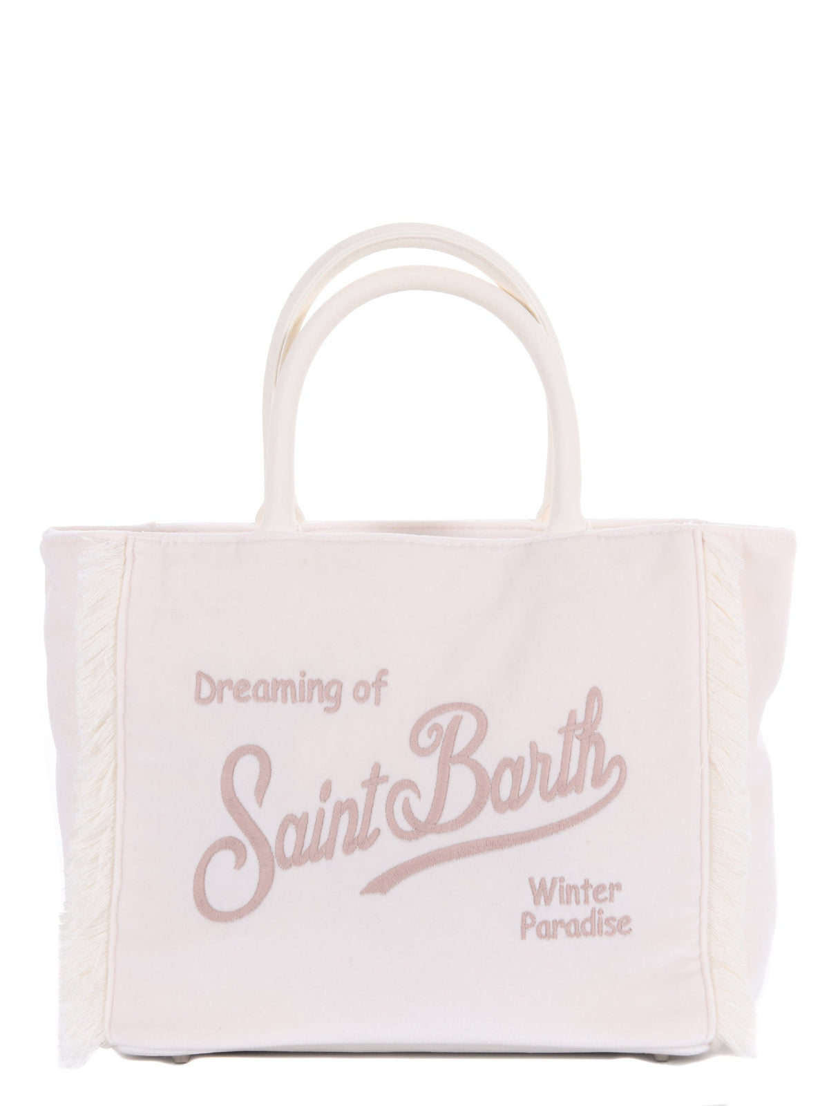 MC2 SAINT BARTH Bags COLETTE VELVET 1320I White