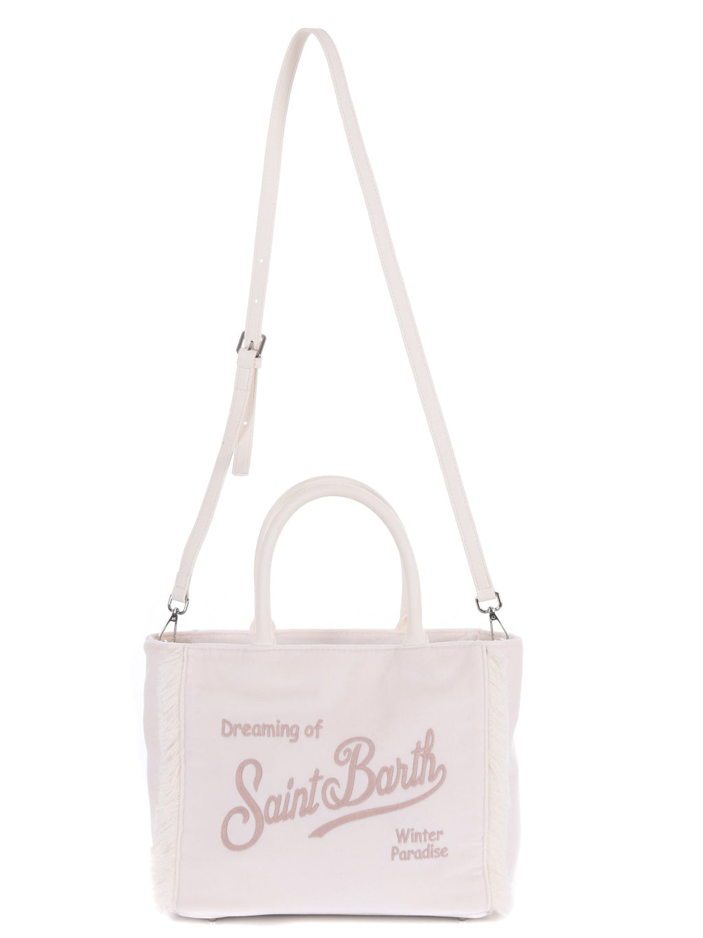 MC2 SAINT BARTH Bags COLETTE VELVET 1320I White