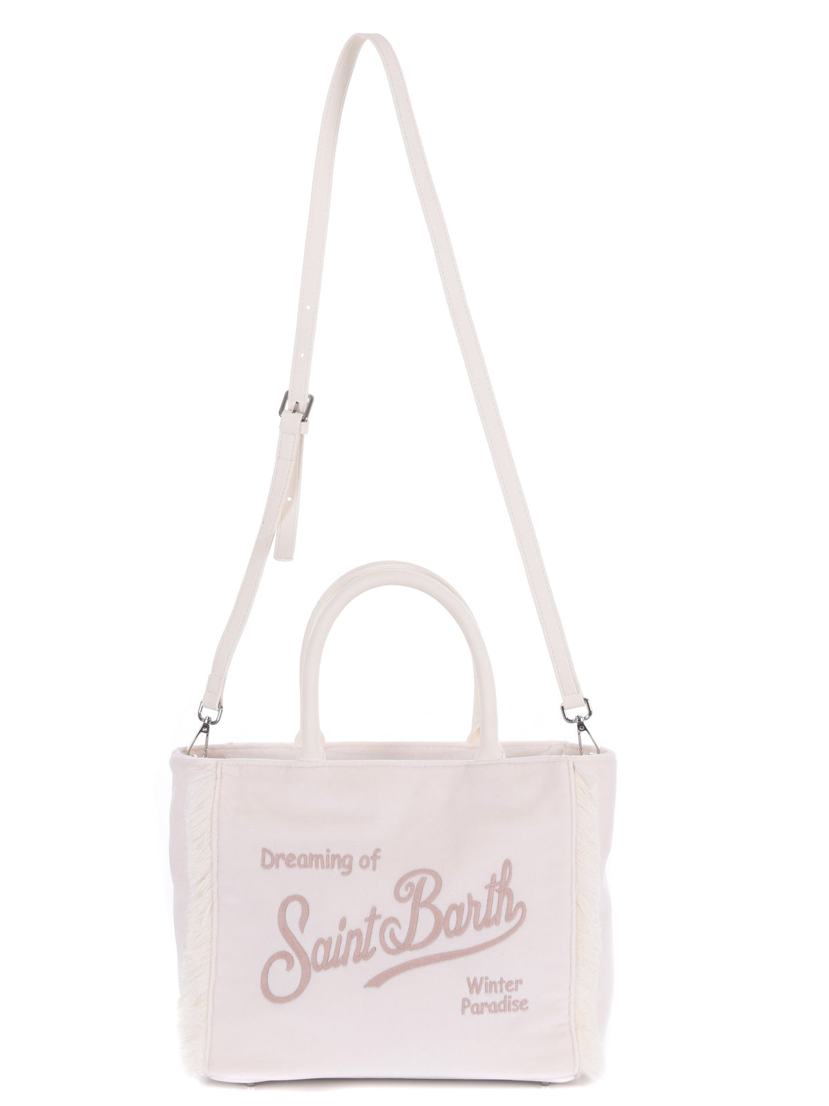 MC2 SAINT BARTH Bags COLETTE VELVET 1320I White