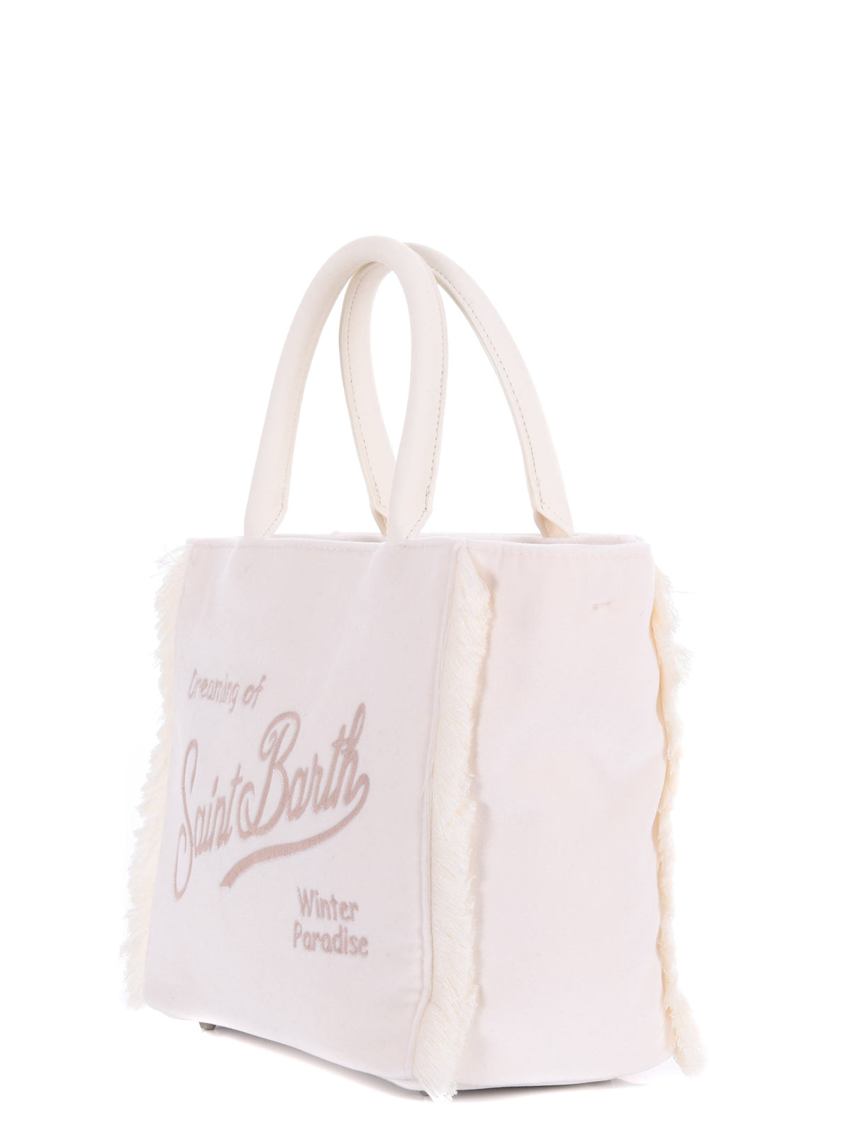 MC2 SAINT BARTH Bags COLETTE VELVET 1320I White