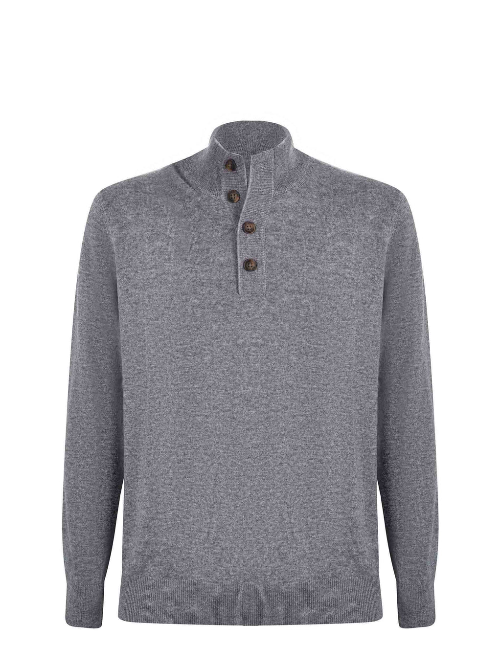 MC2 SAINT BARTH Sweaters DORIAN MERINO 00036I Grey melange