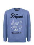 MC2 SAINT BARTH Sweaters HERON 02915I Light blue melange