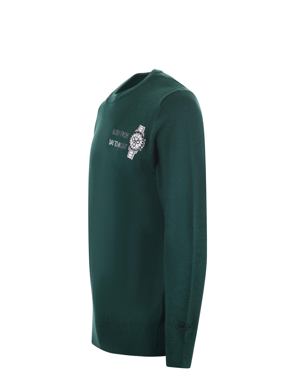 MC2 SAINT BARTH Sweaters HERON LIGHT 02815I English Green