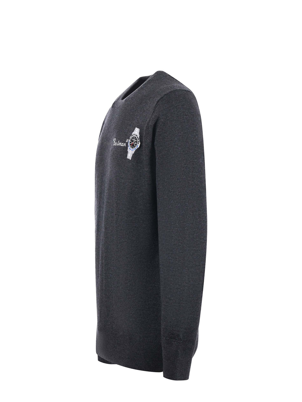 MC2 SAINT BARTH Sweaters HERON LIGHT 03128I Dark grey