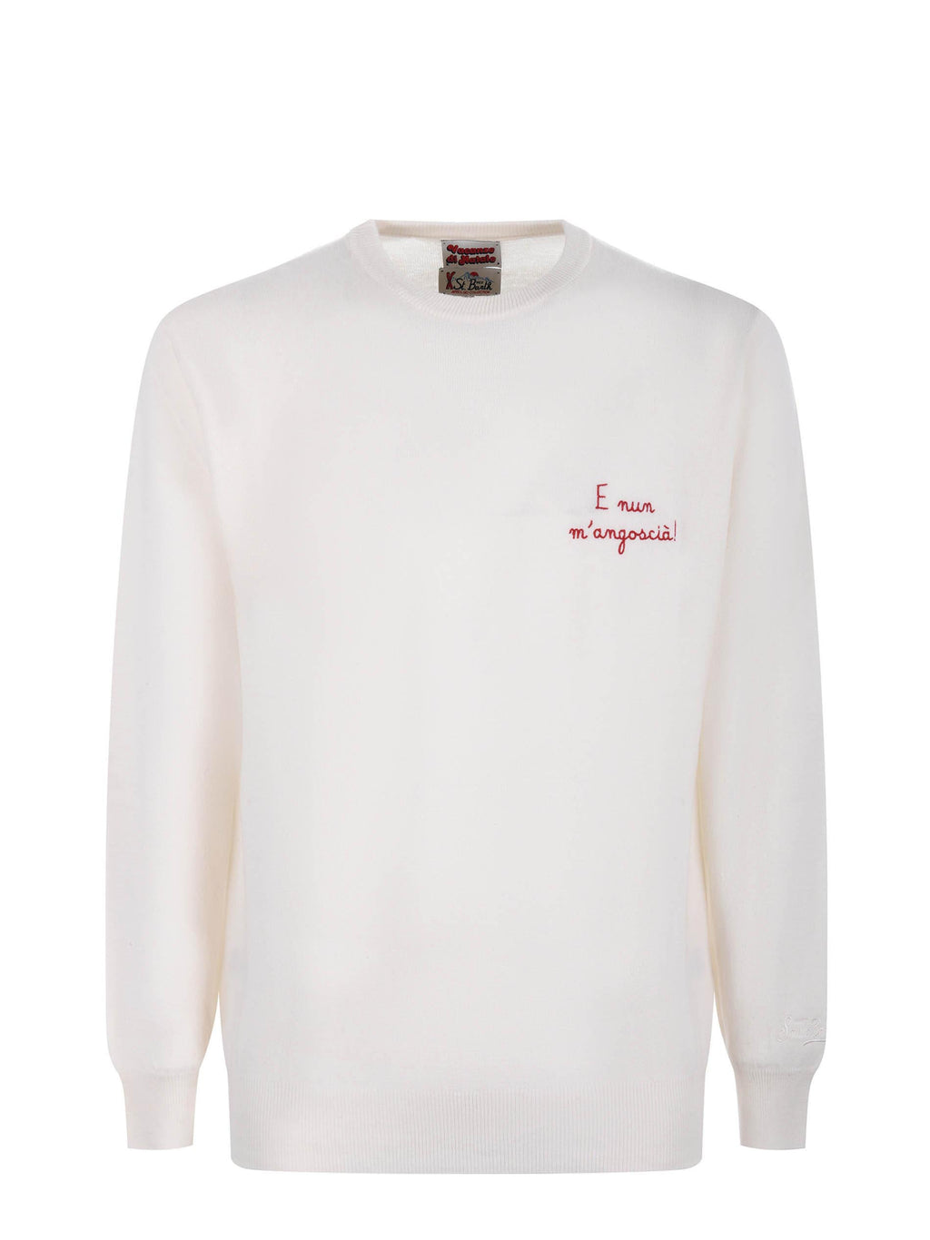 MC2 SAINT BARTH Sweaters HERON LIGHT 03393I Ivory