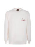 MC2 SAINT BARTH Sweaters HERON LIGHT 03393I Ivory