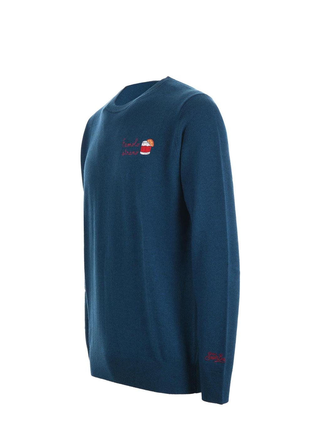 MC2 SAINT BARTH Sweaters HERON LIGHT 03473I Petrol