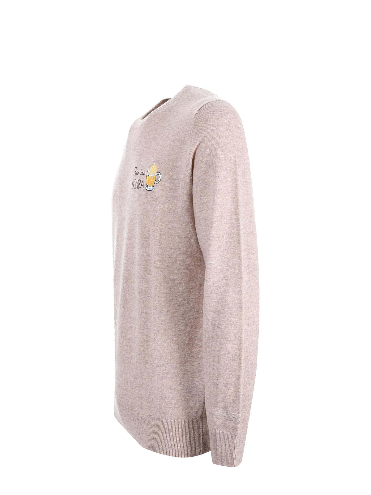 MC2 SAINT BARTH Sweaters HERON LIGHT 03499I Beige