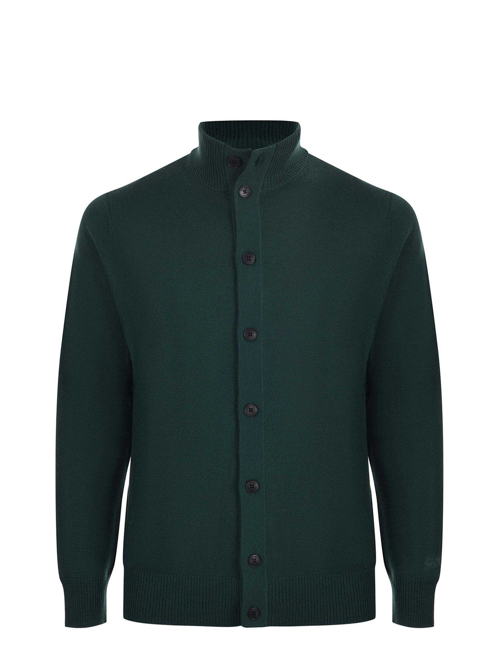 MC2 SAINT BARTH Cardigan SAVILE MERINO 00026I English green