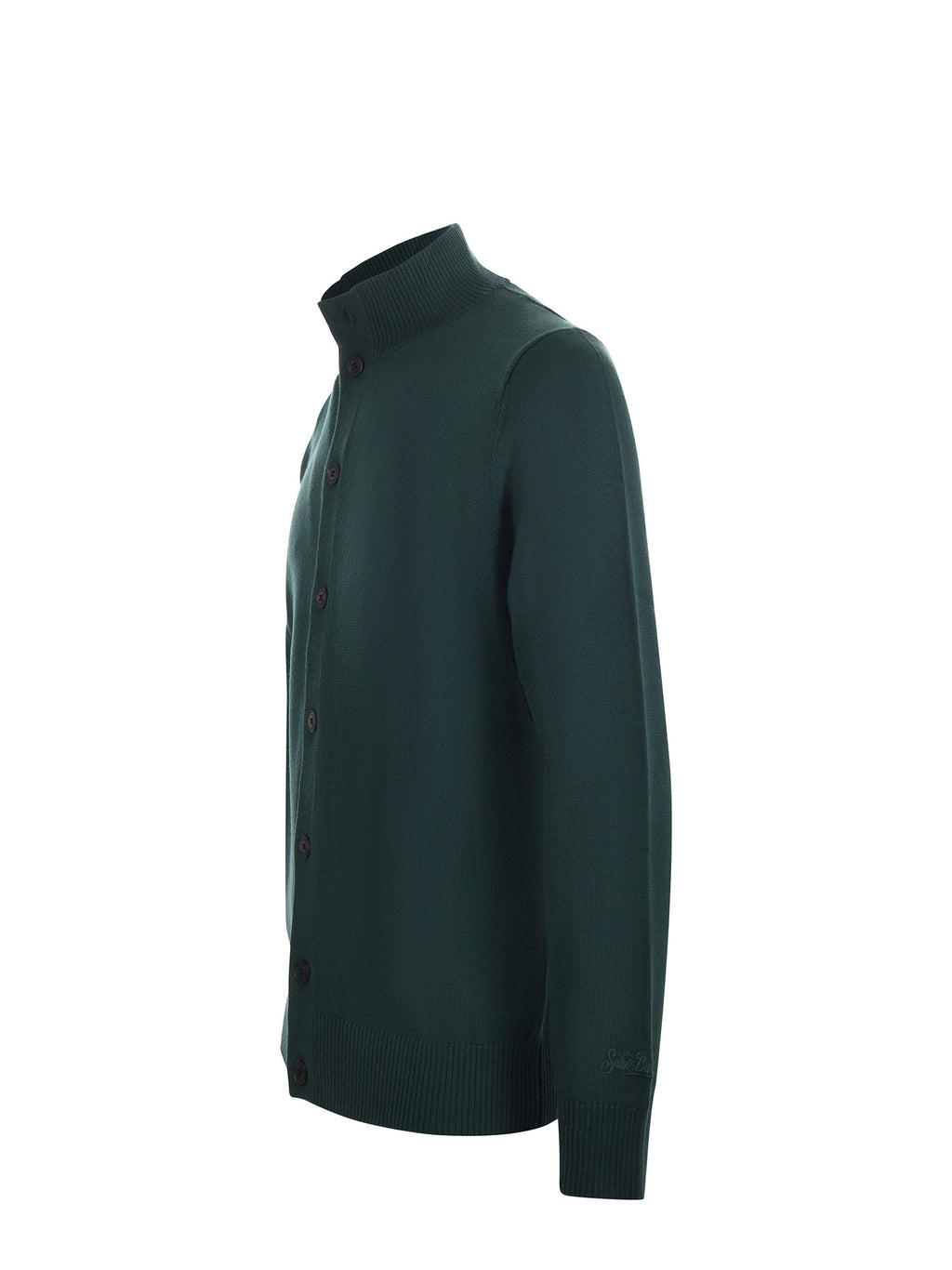 MC2 SAINT BARTH Cardigan SAVILE MERINO 00026I English green