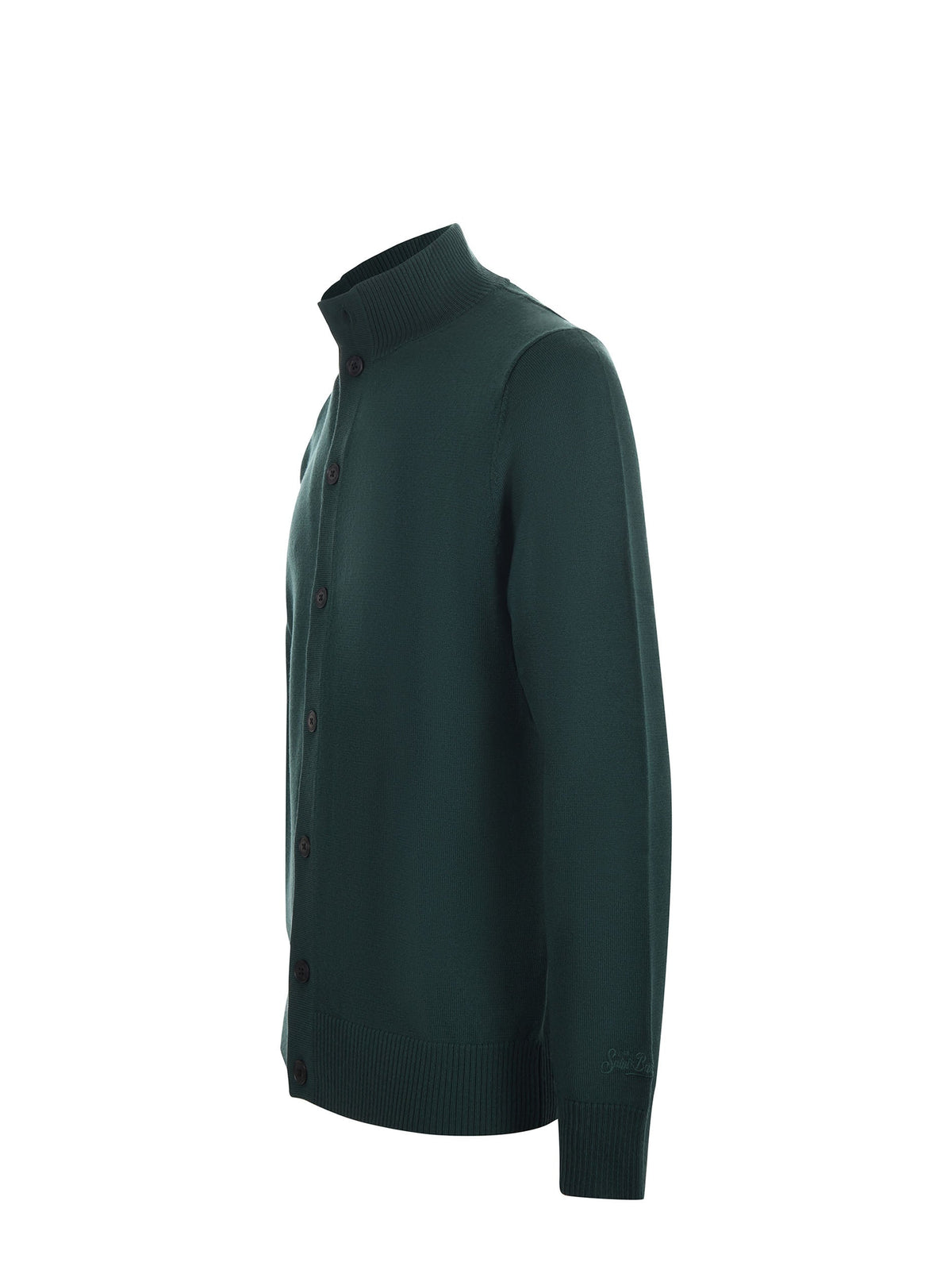 MC2 SAINT BARTH Cardigan SAVILE MERINO 00026I English green