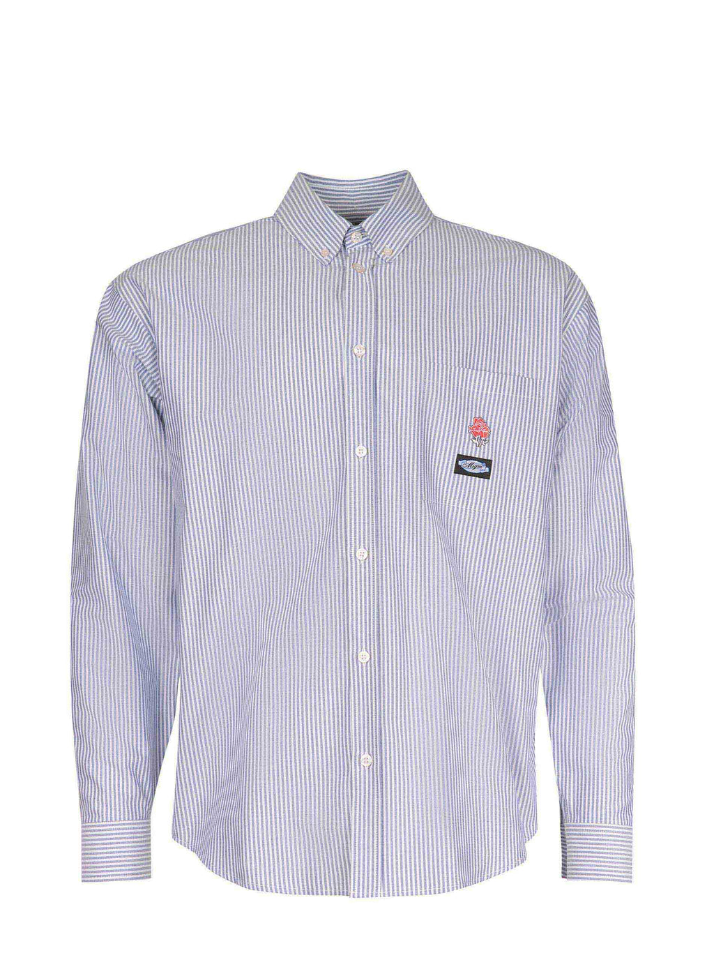 MSGM Shirts 3940ME03 257501-85 Celeste