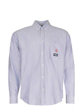 MSGM Shirts 3940ME03 257501-85 Celeste