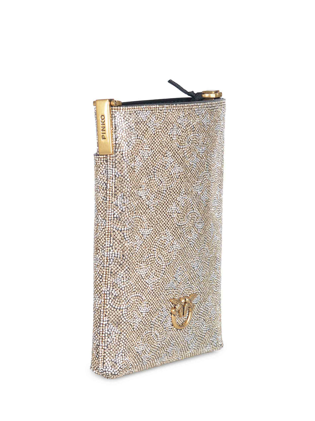 PINKO Cell Phone Holder 105358-A20D ZZLQ Gold