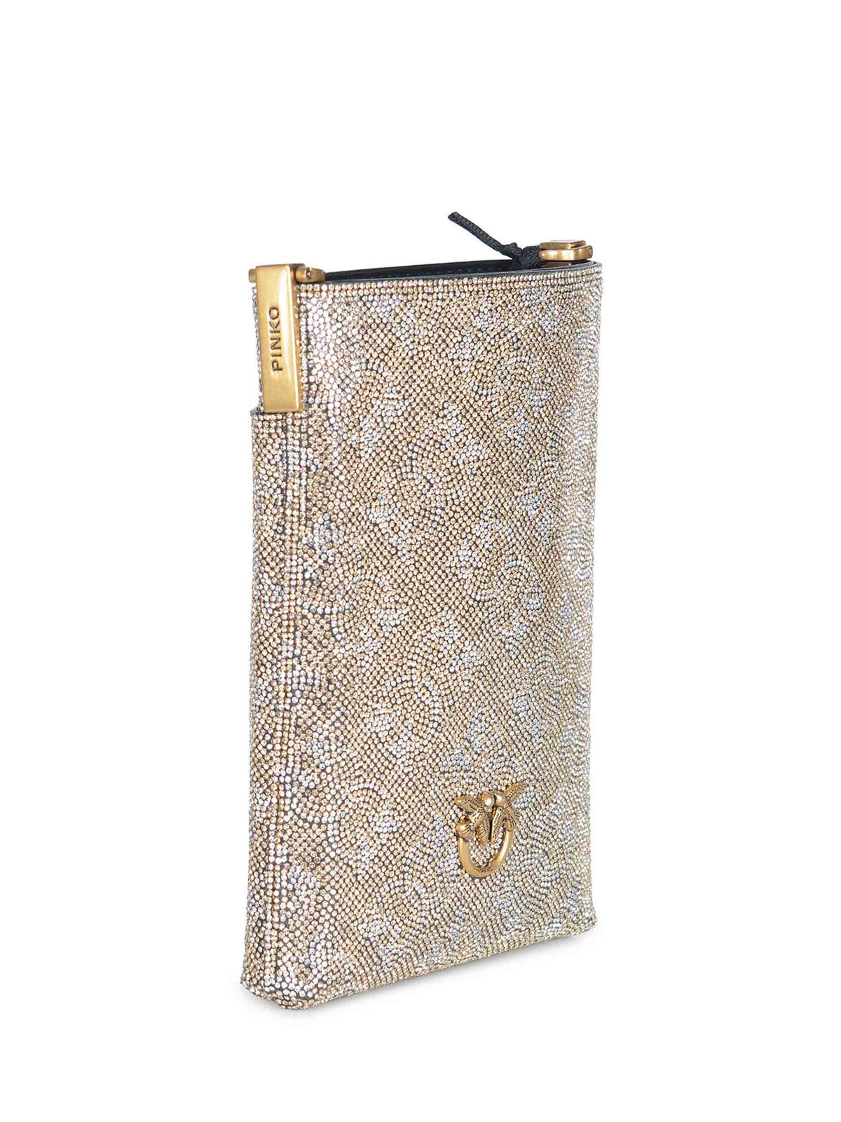 PINKO Cell Phone Holder 105358-A20D ZZLQ Gold