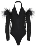 PINKO Bodysuit 105483-A2GS Z99 Black