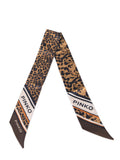 PINKO Scarf 106652-A38F L3Z Leopard Print
