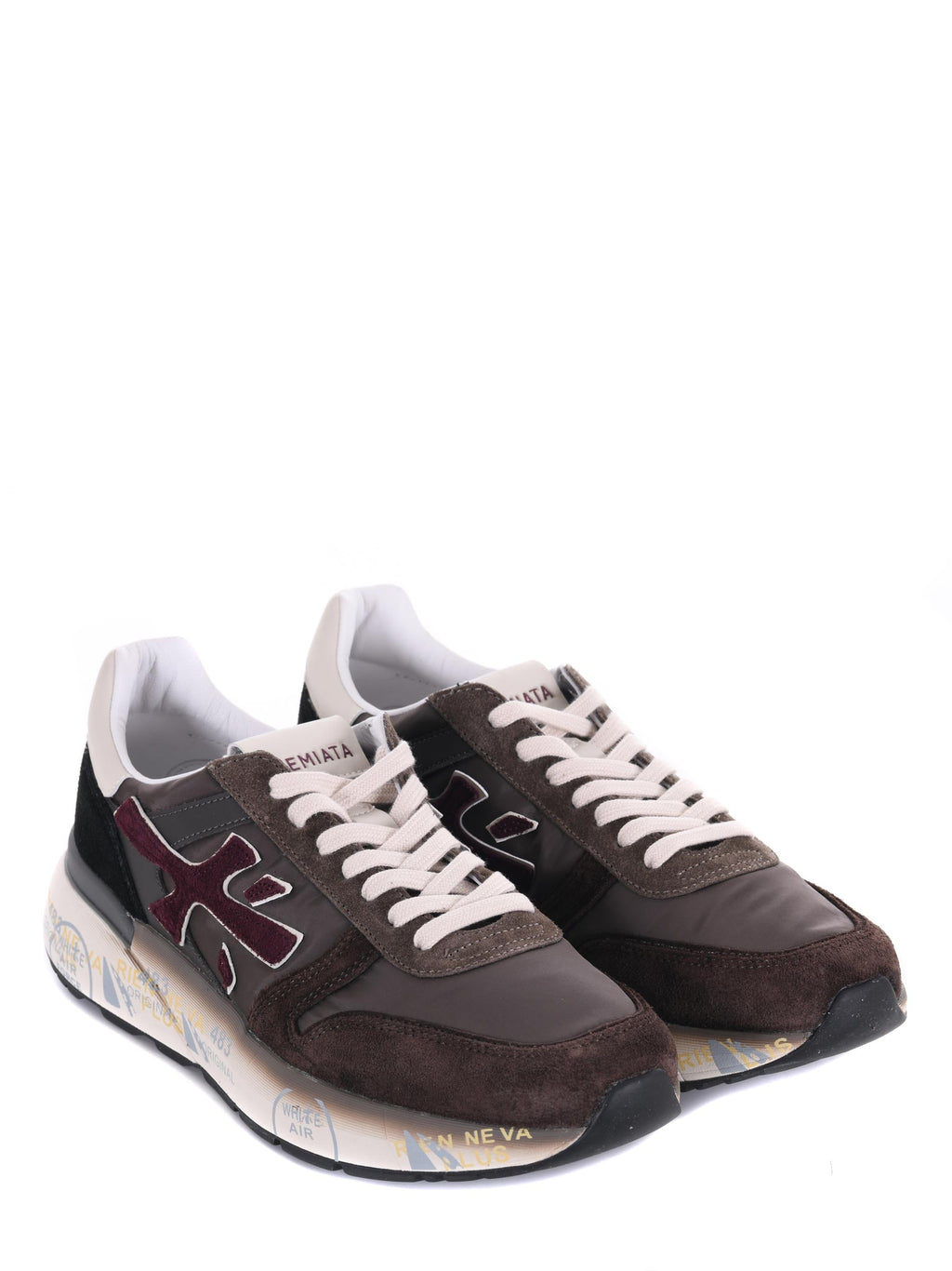 PREMIATA Sneakers MICK 7714 Brown/Burgundy