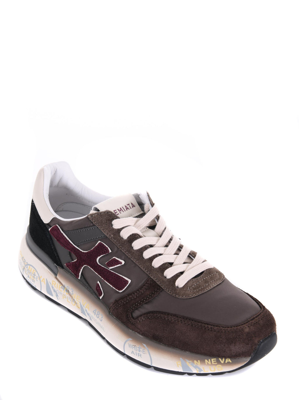 PREMIATA Sneakers MICK 7714 Brown/Burgundy