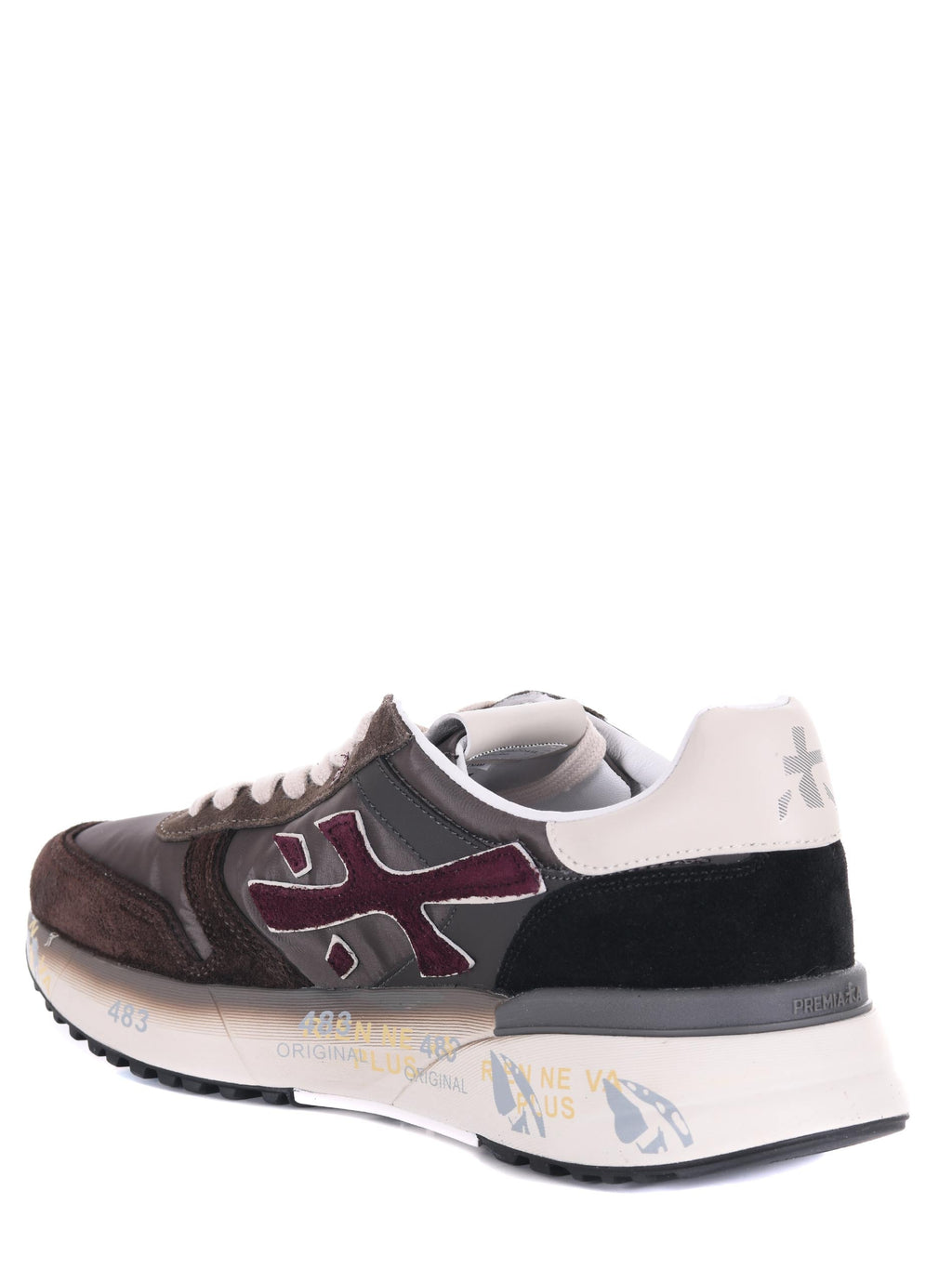 PREMIATA Sneakers MICK 7714 Brown/Burgundy