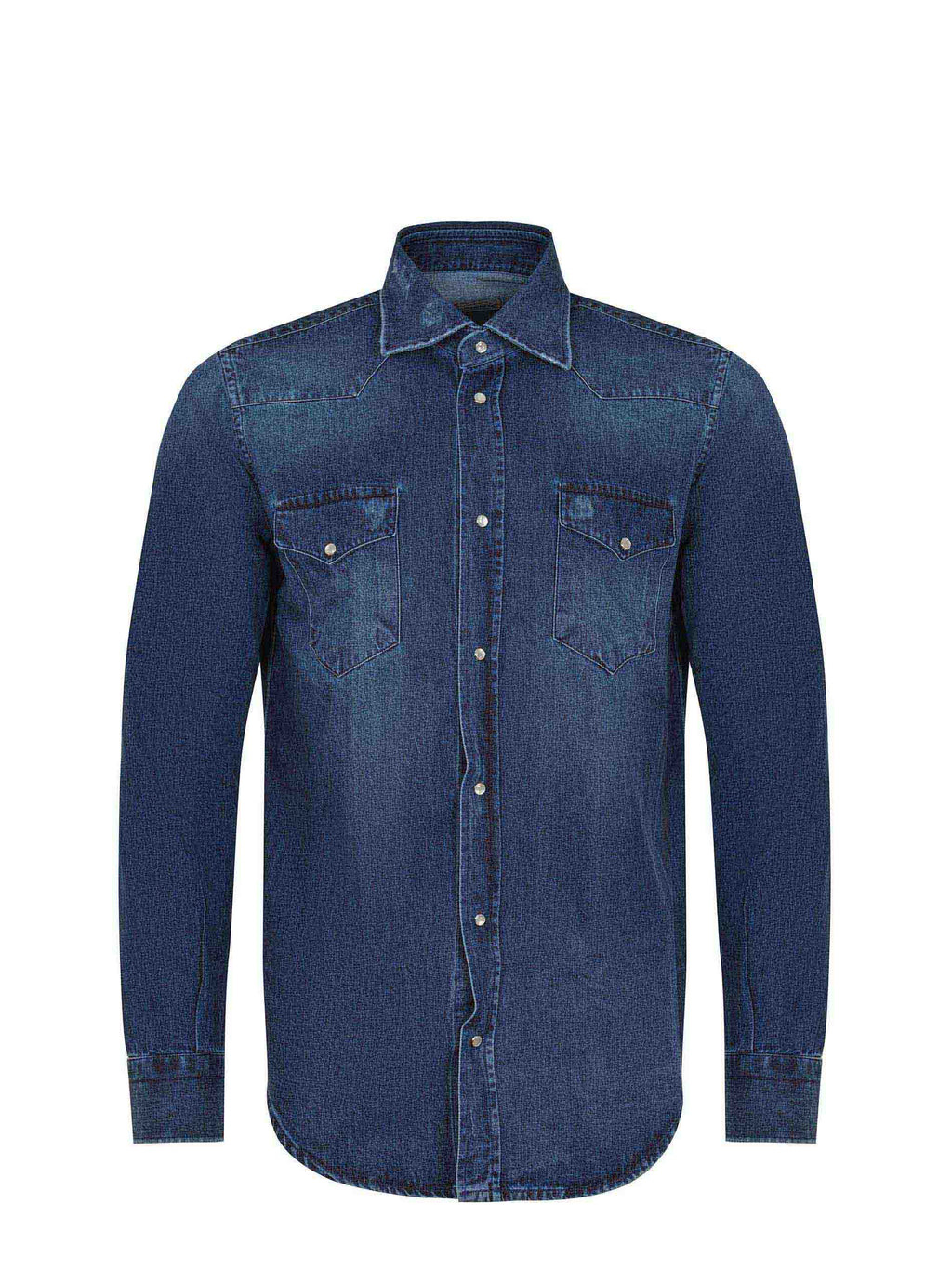 SARTORIO Shirts SCC0001 SH2965-01 Medium blue