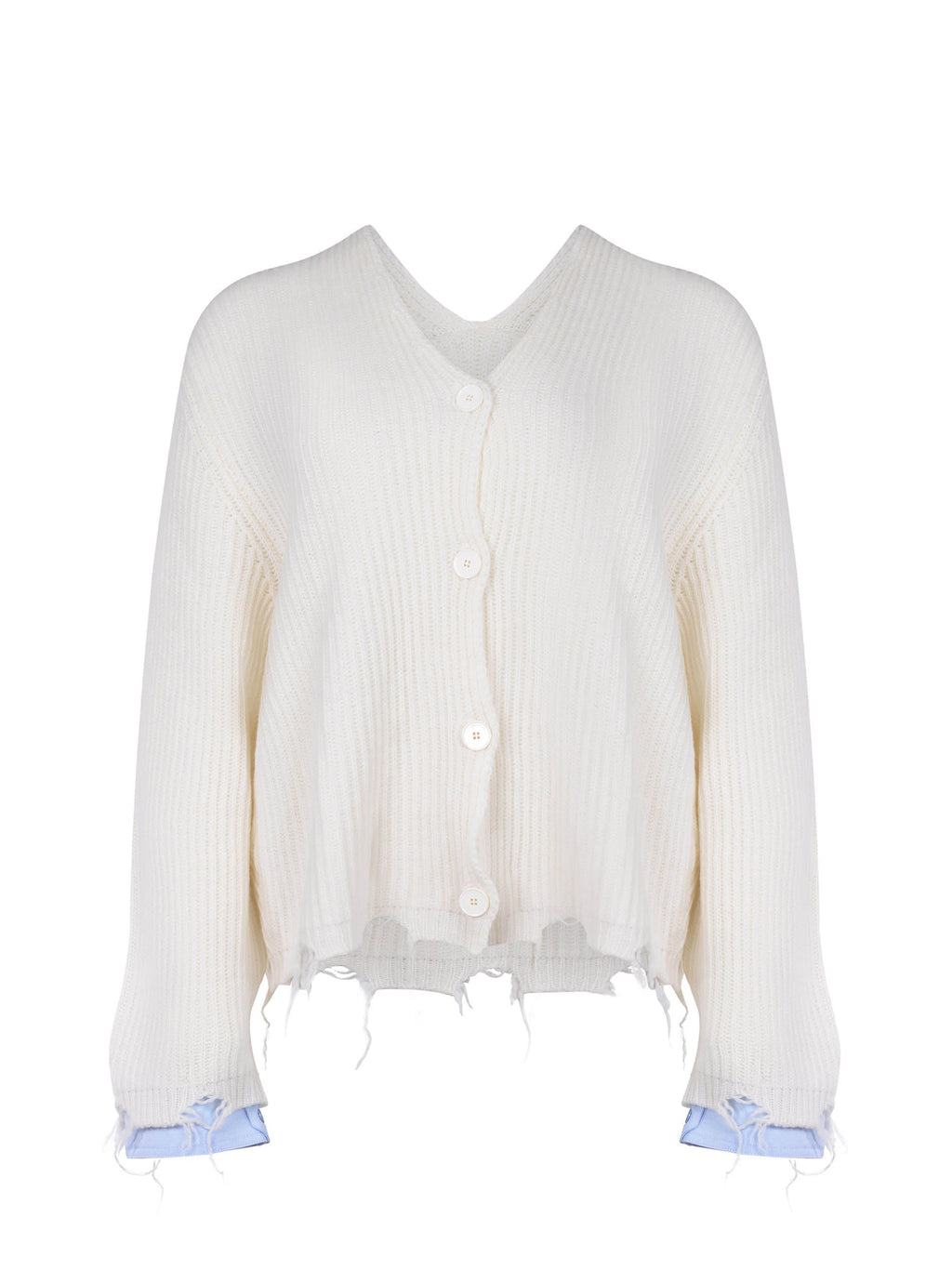 SOLOTRE Sweaters M3F0008 FU03S Cream