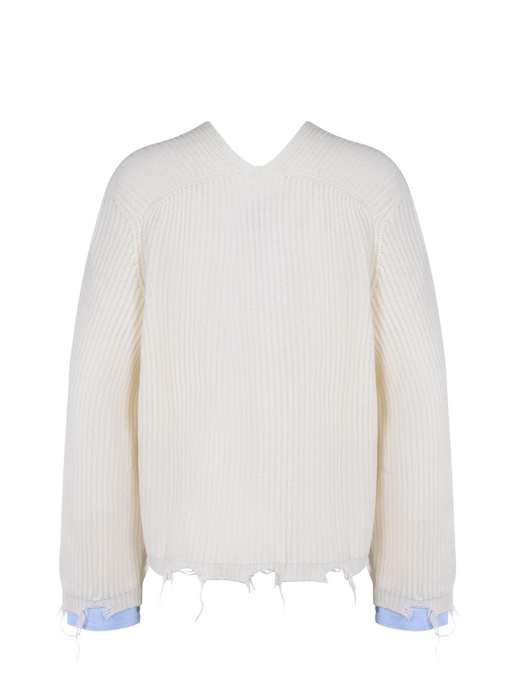 SOLOTRE Sweaters M3F0008 FU03S Cream