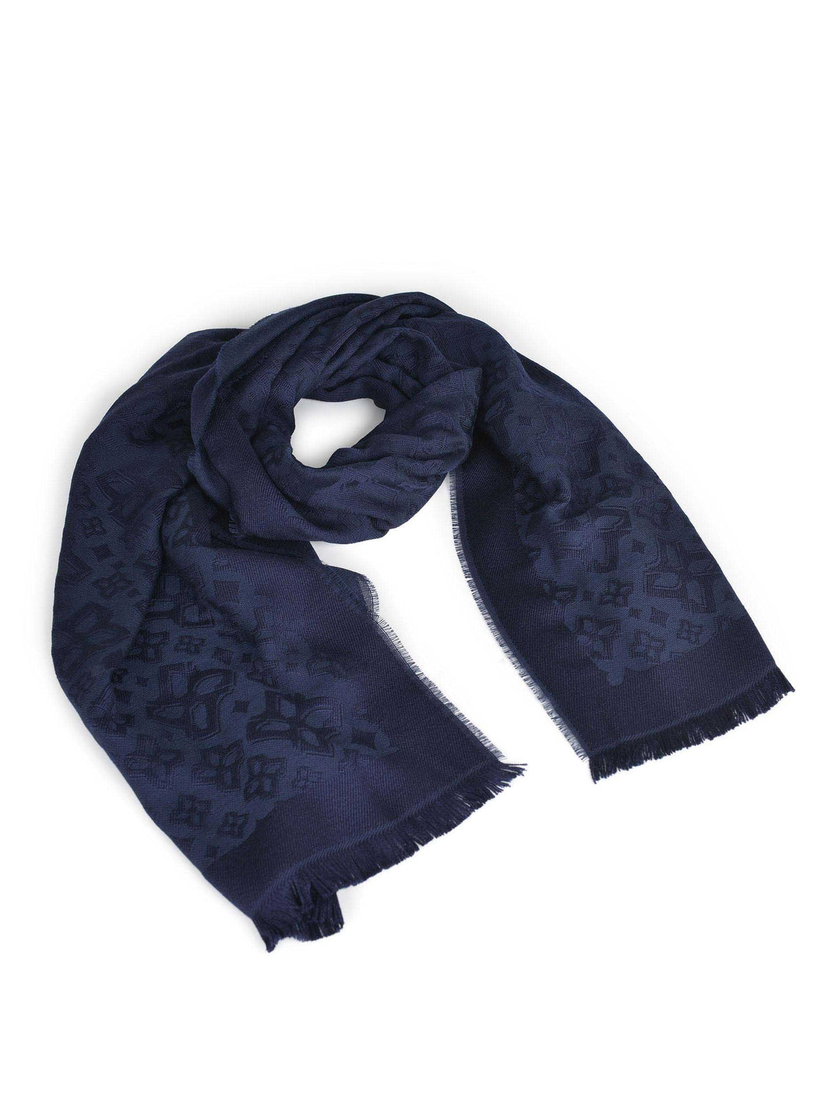TAGLIATORE Scarves SCIARPA55 NTI25-BLU Navy blue