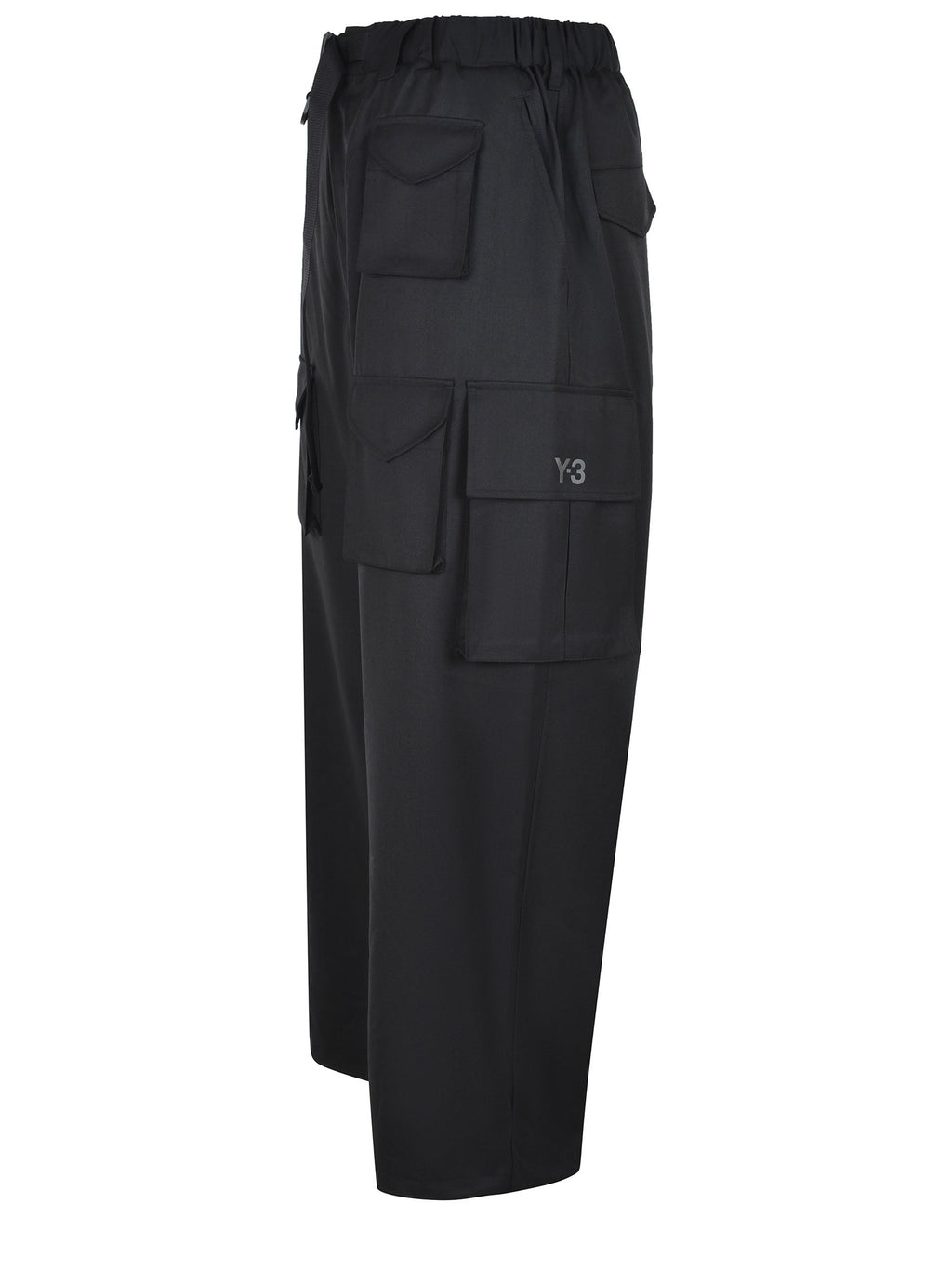 Y-3 Trousers IW7453 BLACK Black