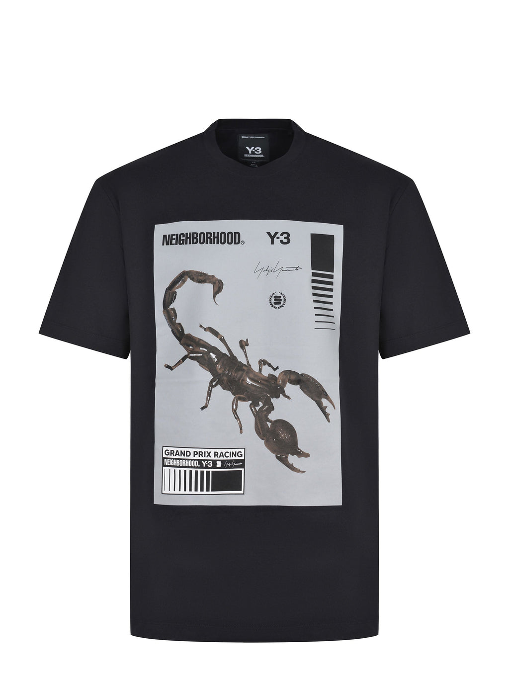 Y-3 T-shirt KC8823 BLACK-GRANITE Black