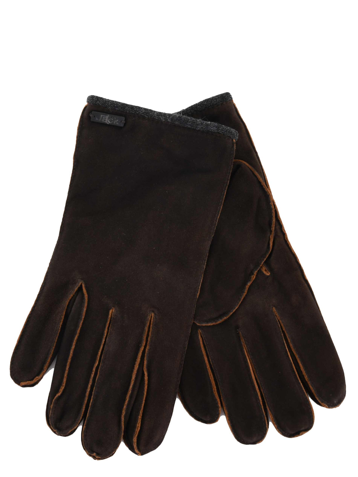 THE JACK LEATHERS Gloves JG09-VISU 06 Dark brown