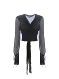 BLUMARINE Blouse 2C049S N0990 Black