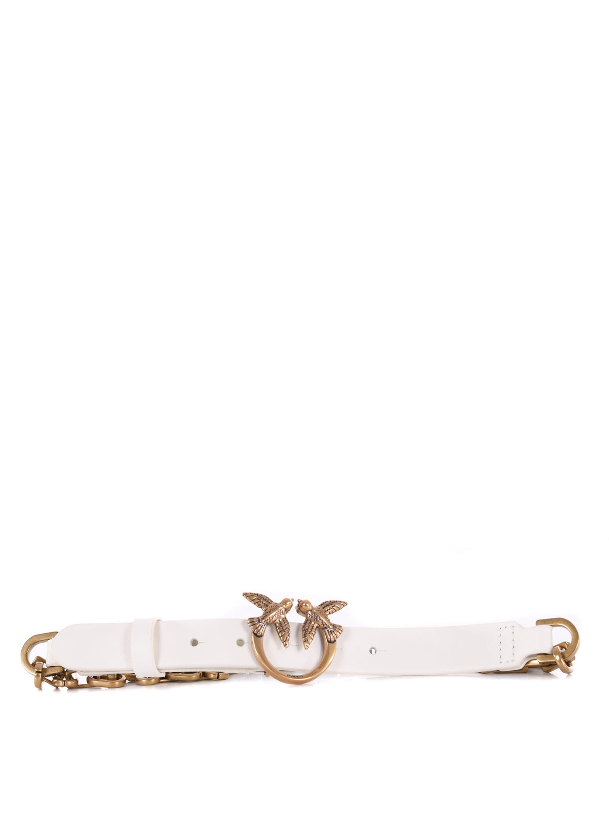 PINKO Belts 1H20ZX-Y7SP C03Q Ivory