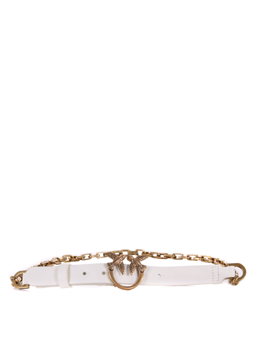 PINKO Belts 1H20ZX-Y7SP C03Q Ivory