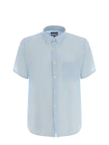 A.P.C. Shirts LIAEK-H12551 IAB Sky Blue