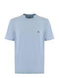 C.P. COMPANY T-shirt CMTS068A 5100W-806 Sky Blue
