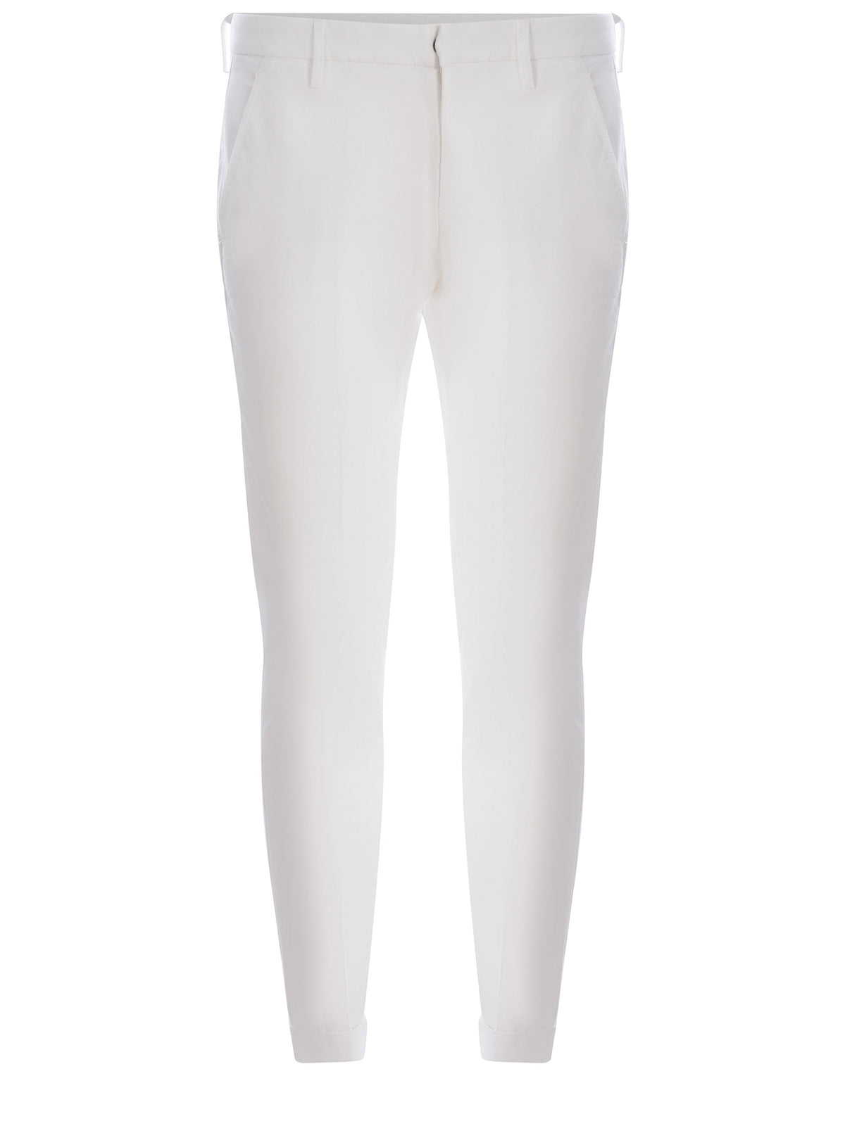 DONDUP Trousers UP235GSE046 PTD-000 White